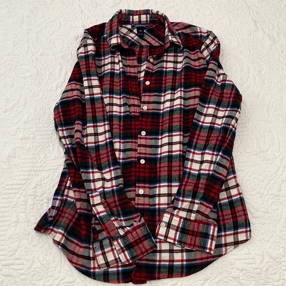 Lands' End Tops - Women's Lands' End Flannel Size 12